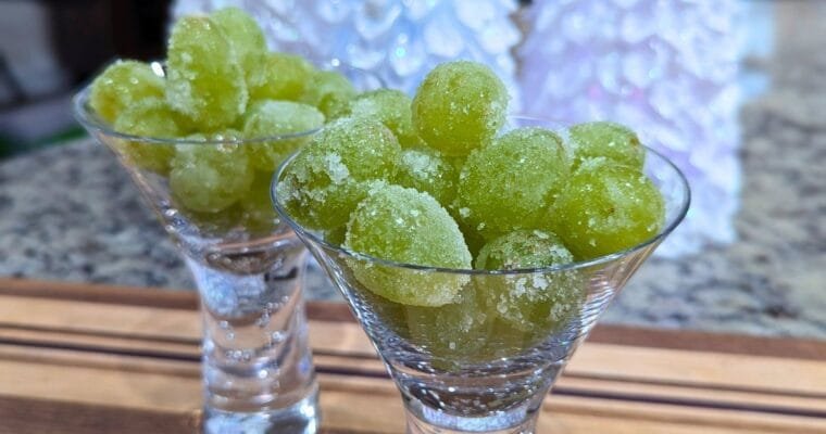 Prosecco Grapes: Sweet and Boozy Snack