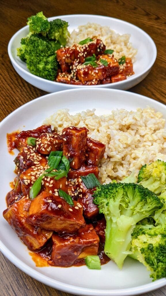 Gochujang Tofu Vertical picture