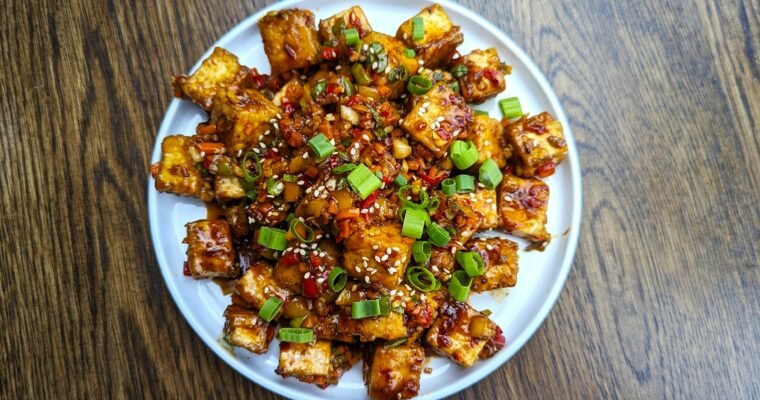Spicy Chili Garlic Tofu