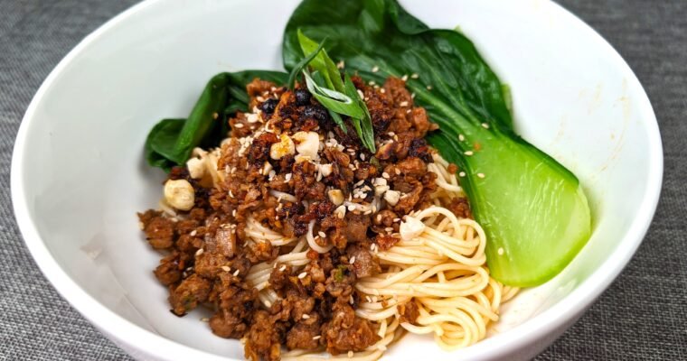 Vegan Dan Dan Noodles