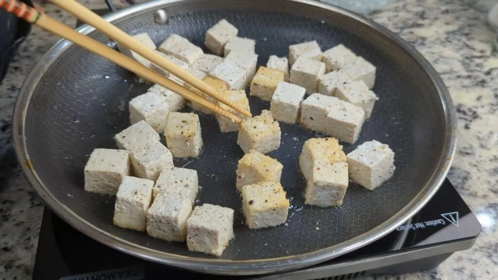 Pan fry Tofu 2