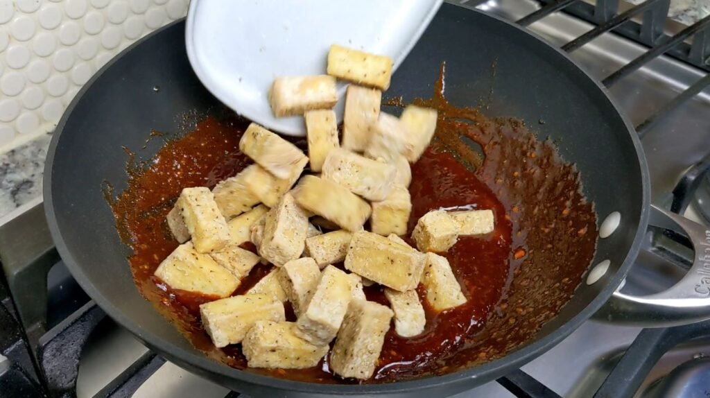 Gochujang Sauce with Air Fried Tofu