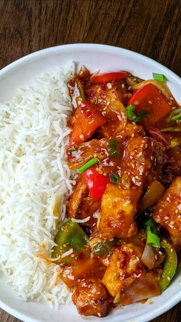 Chili Paneer Vertical Image