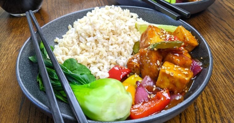 Sweet And Sour Tofu