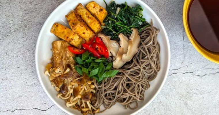 Toshikoshi Soba Noodles Bowl