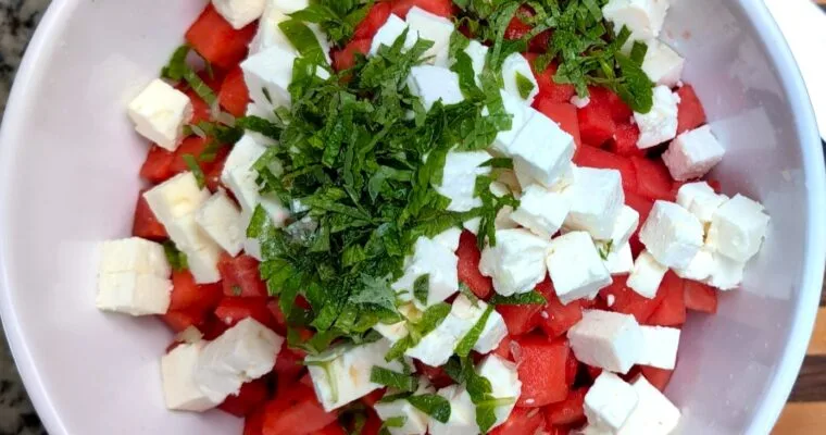 Watermelon Feta Salad