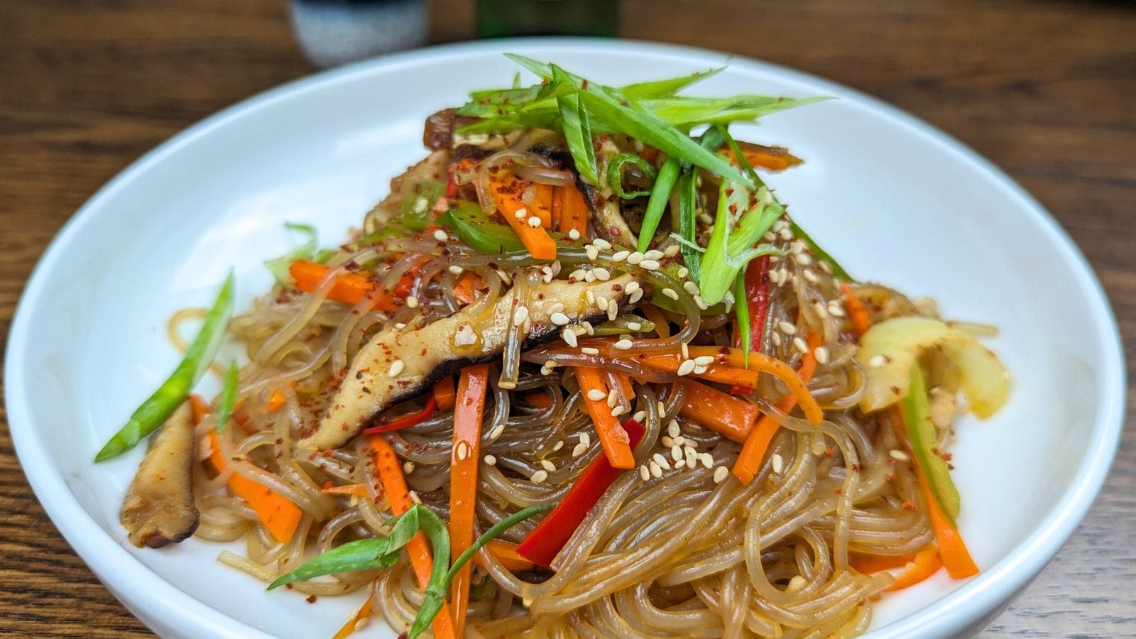 Japchae (Korean Glass Noodles Stir Fry) | Berry Berry Life