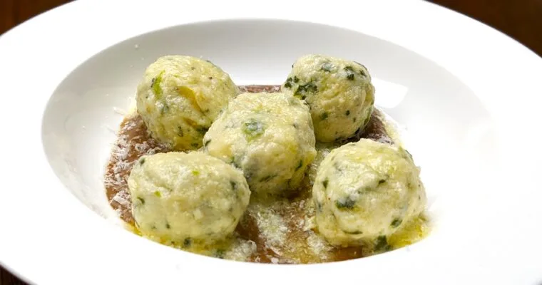 Spinach Ricotta Gnudi