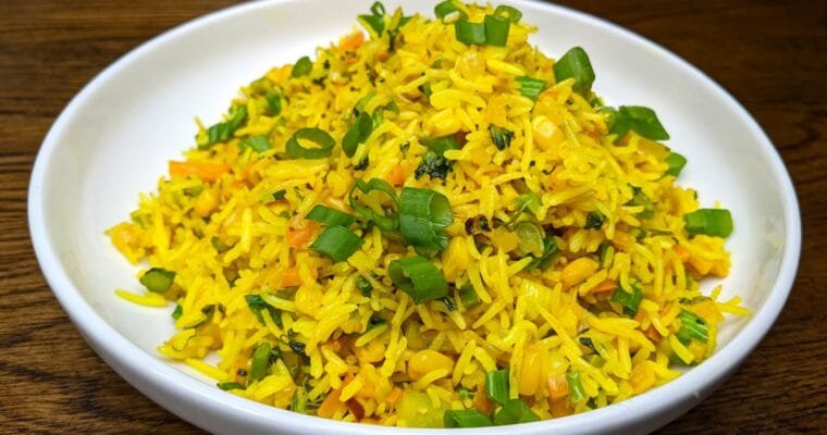 Garlic Turmeric Rice