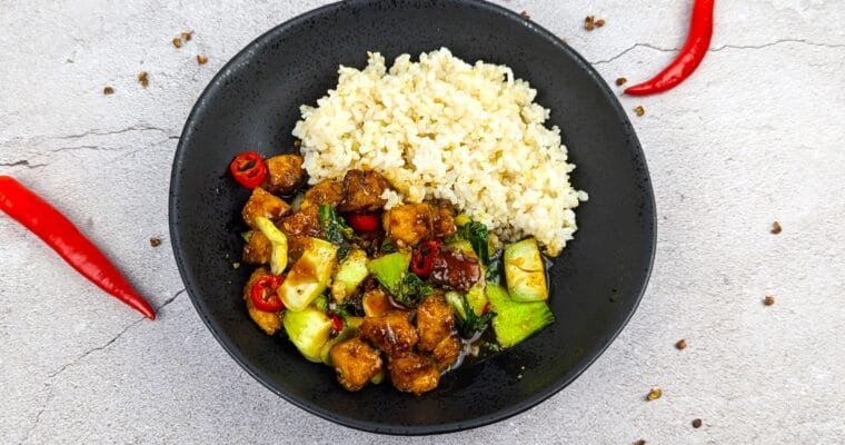 Sichuan Tofu Stir Fry
