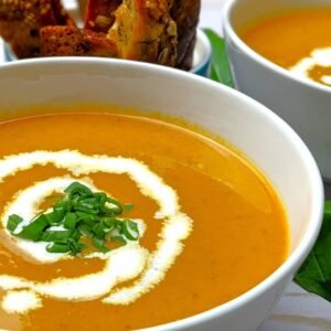 Roasted Tomato Soup in a bowl