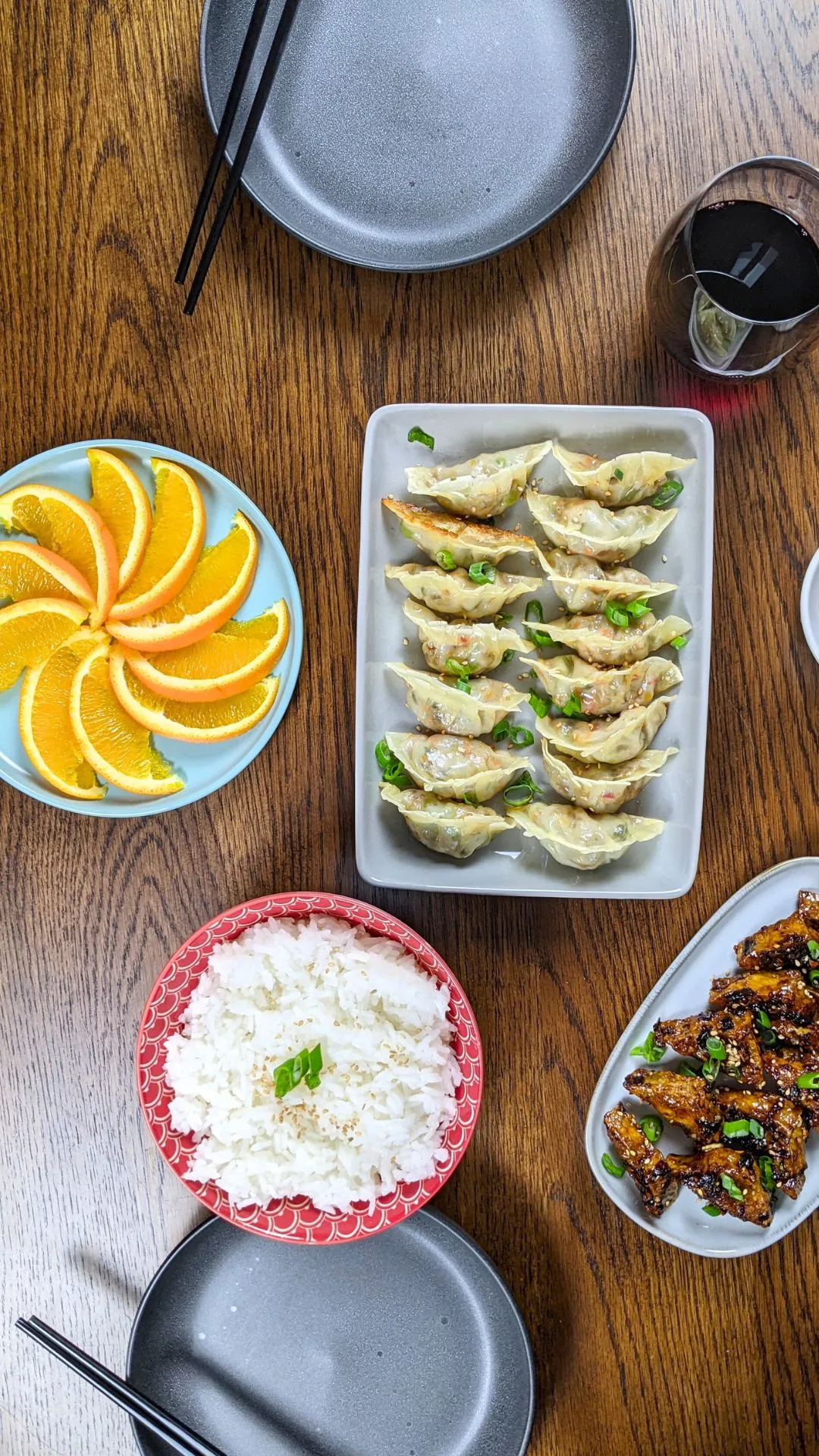 Vegetable Gyoza Vertical poster