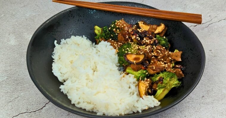 Vegan Beef and Broccoli Stir Fry