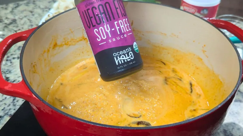 adding vegan Fish Sauce
