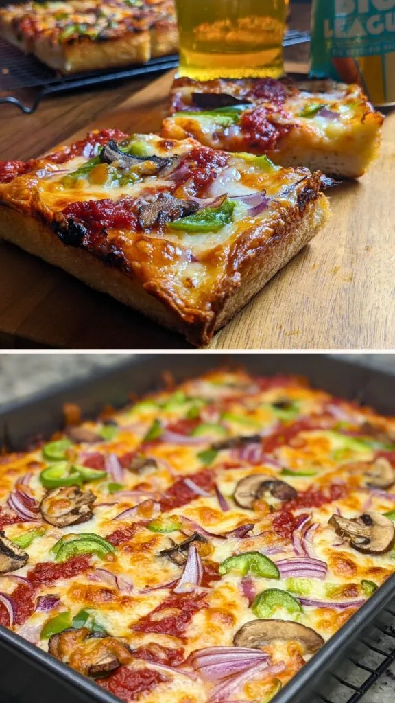 Detroit Style Pizza Vertical picture