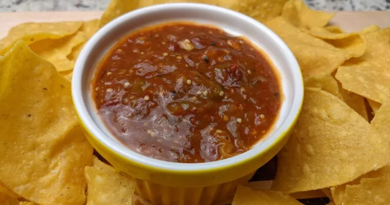 Roasted Tomatillo Salsa