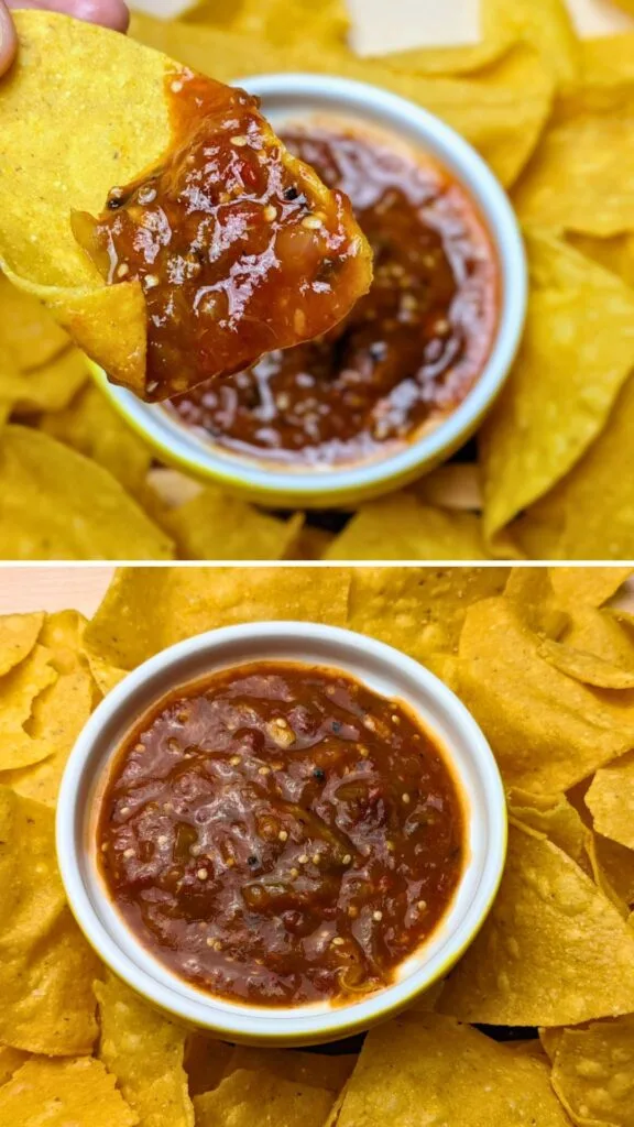 Roasted Tomatillo Salsa vertical poster