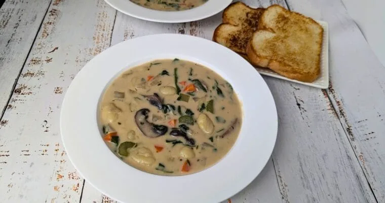 Vegan Gnocchi Soup