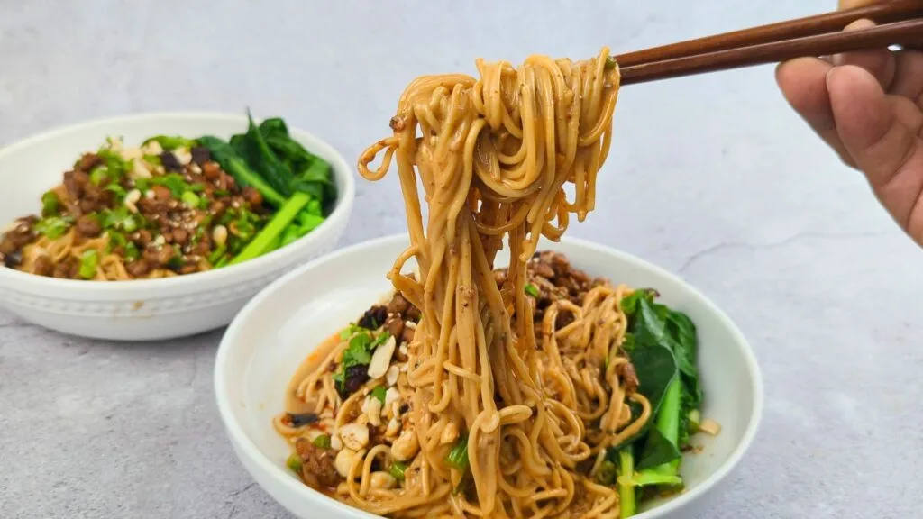 Tempeh Dan Dan Noodles