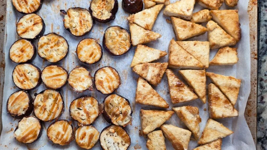 air fried eggplants
