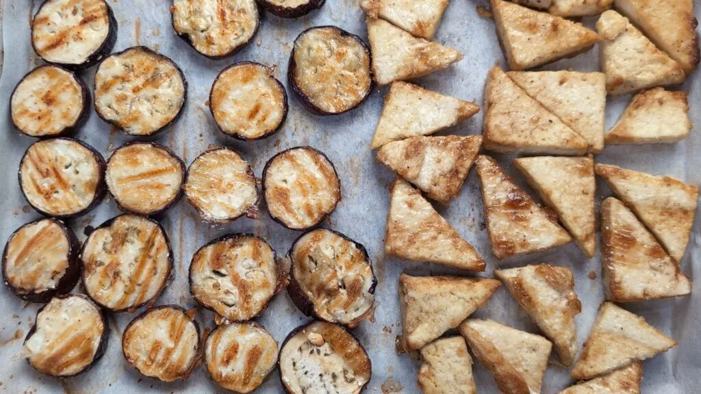 Air Fried Tofu is ready
