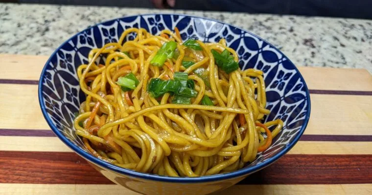 Vegetable Stir Fry Noodles