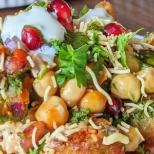 Crispy Tater Tots Chaat