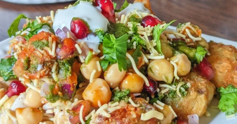 Crispy Tater Tots Chaat