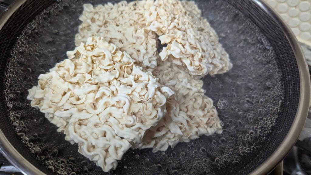 Cook the Noodles in the Boiling Water