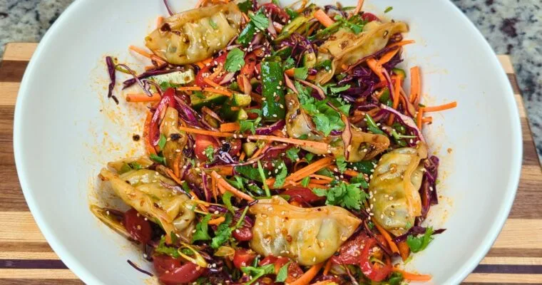 Dumpling Salad
