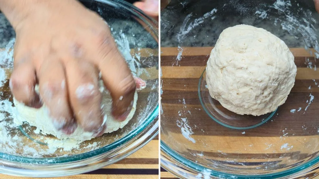knead the dough