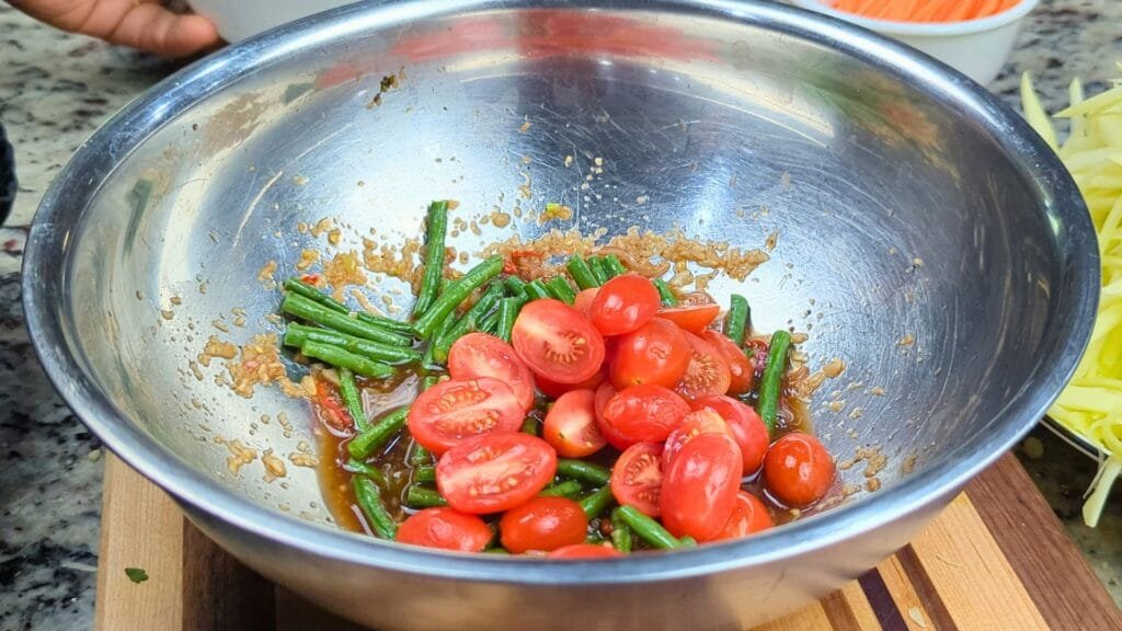 Adding Cherry Tomatoes