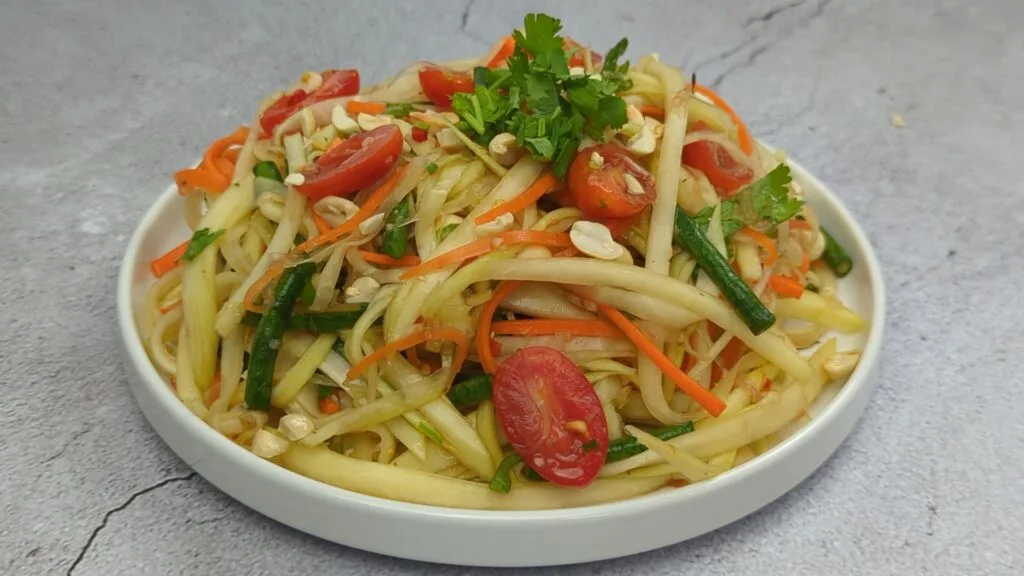 Papaya Salad is ready