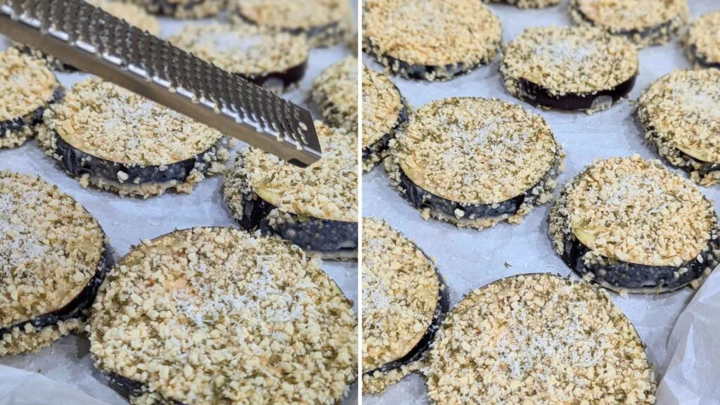 grate some Parmesan Cheese