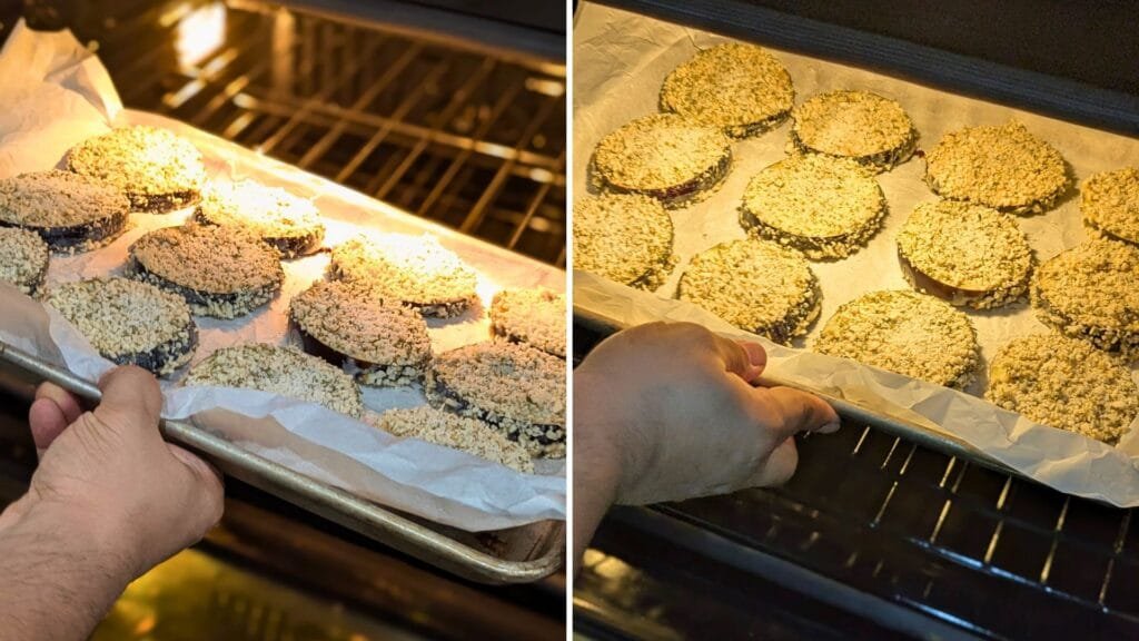 bake eggplant in the oven
