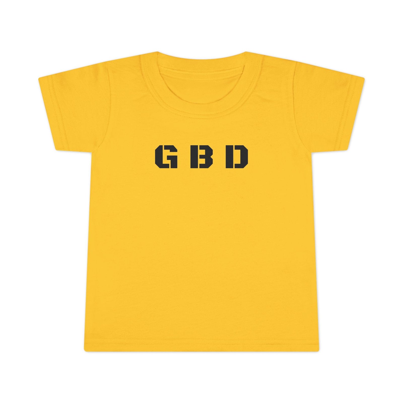 G B D Golden Brown & Delicious Toddler T-Shirt - Image 3