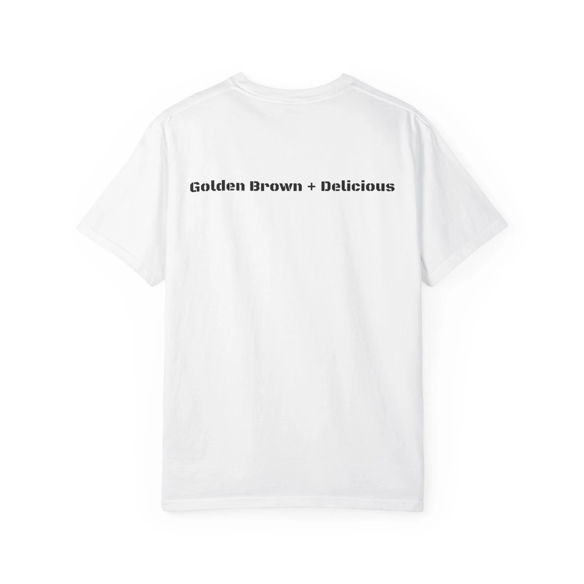 G B D - Golden Brown + Delicious T-Shirt, Unisex - Image 2