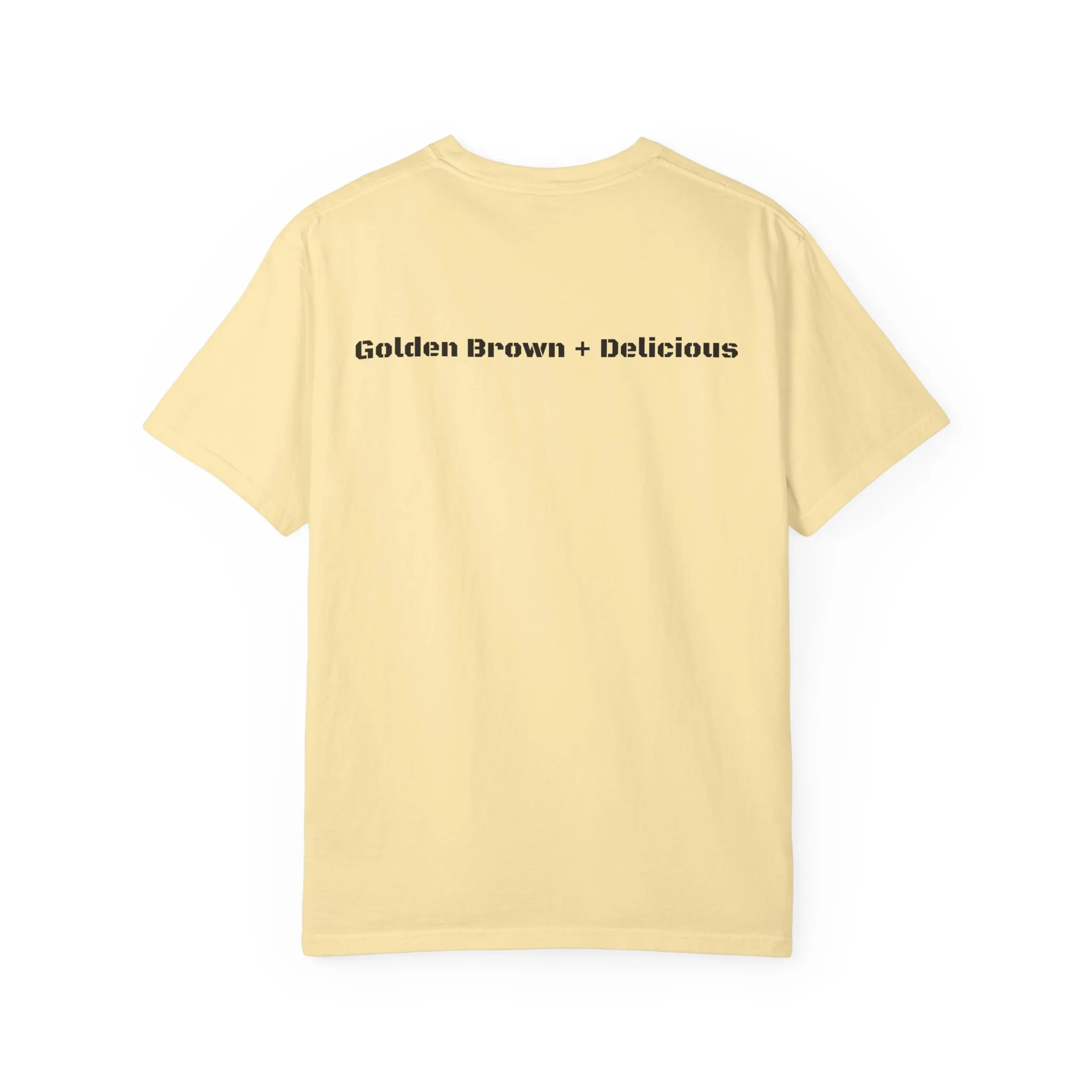 G B D - Golden Brown + Delicious T-Shirt, Unisex - Image 6