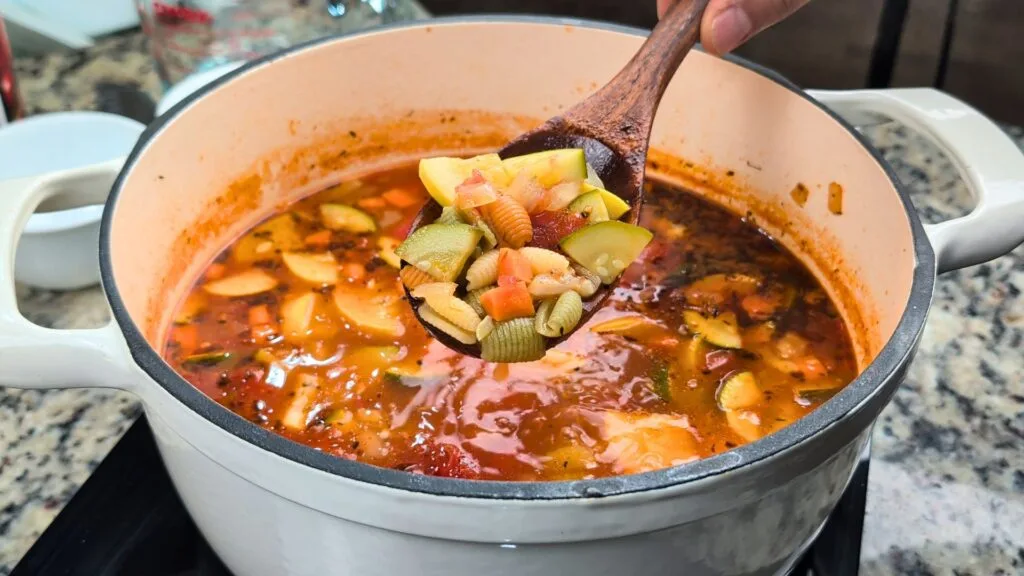 Soup is done
