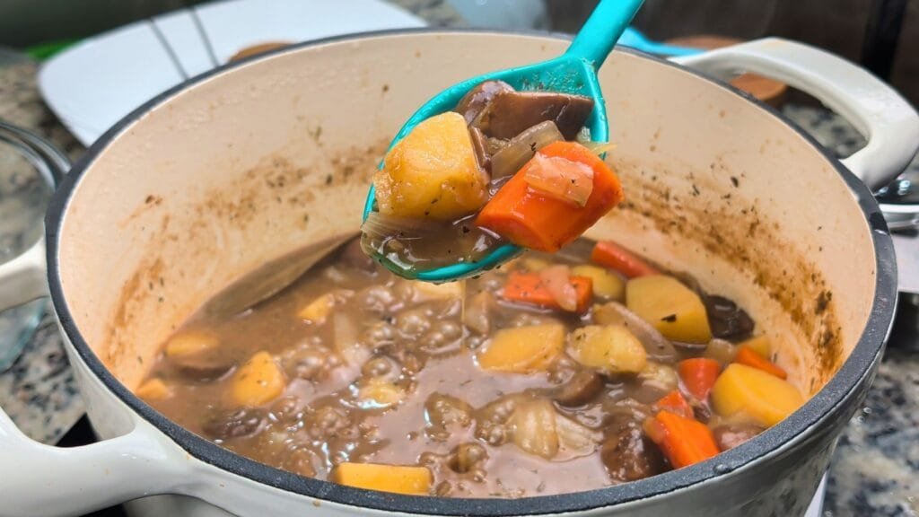 Check the Vegetables are cooked properly