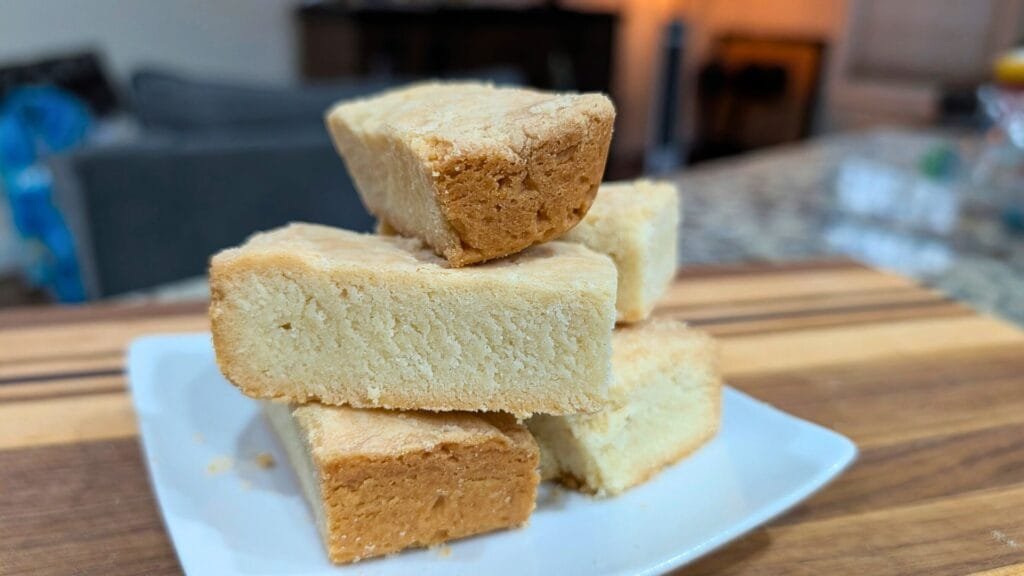 Ted Lasso Biscuits served in a White plate
